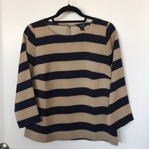 J Crew Factory striped blouse